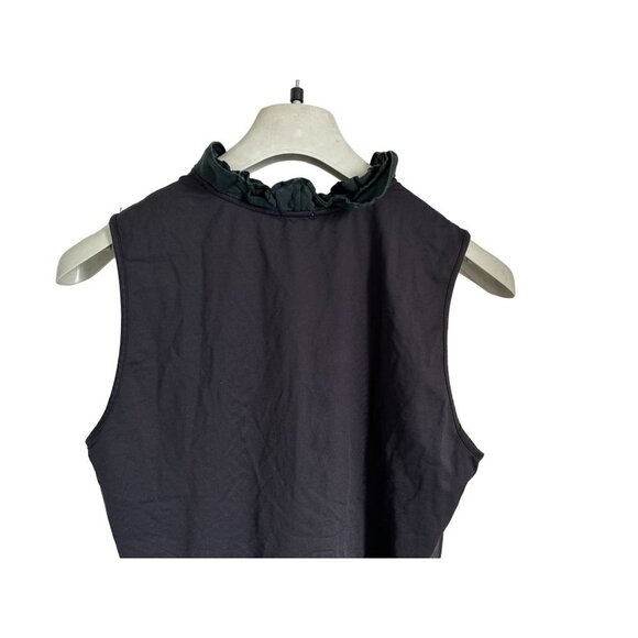 J. McLaughlin Ruffled Top Short Sleeve Shirt Blouse Size Large - Picture 5 of 7